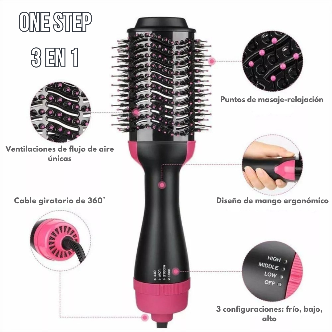 Cepillo secador - ONE STEP 3 EN 1