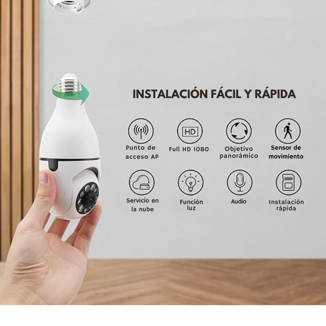 Cámara de seguridad- CAM PROTECT 360º