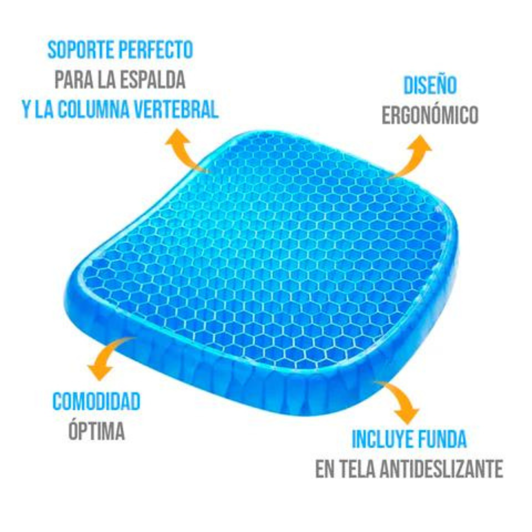 Cojín de gel - SUNNY SEAT (+ FUNDA GRATIS)