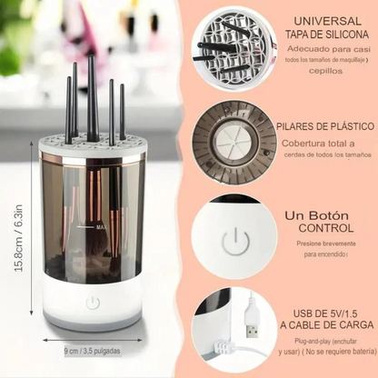 SUPER MAKEUP CLEANER - Limpiador eléctrico de brochas
