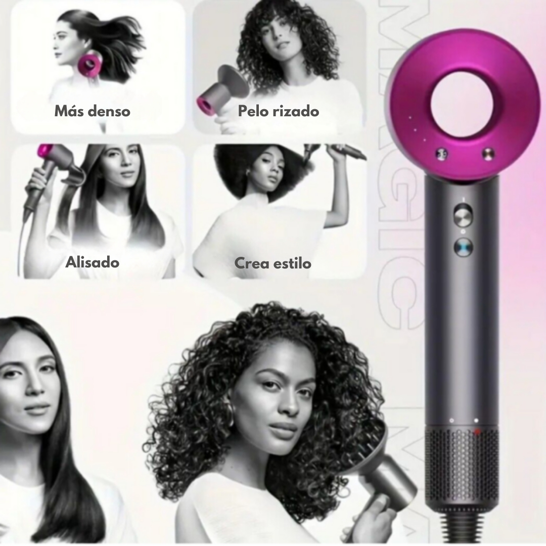 Secador Iónico- IONIC DRESSER PRO + 5 ACCESORIOS
