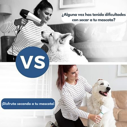 Secador mascotas 2 en 1 - PET DRYER BRUSH
