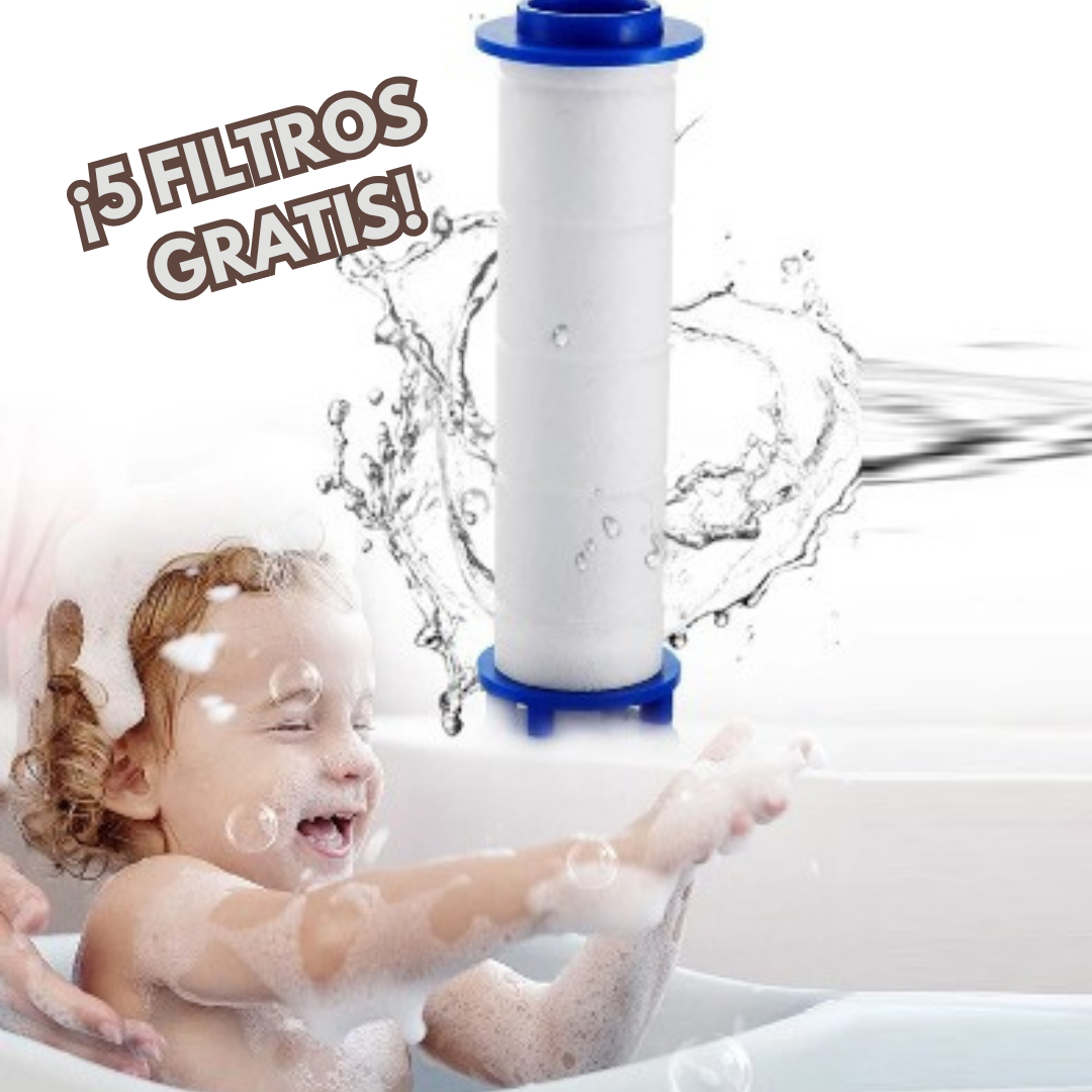 Cabezal de ducha de alta presión - POWER SHOWER + 5 FILTROS GRATIS