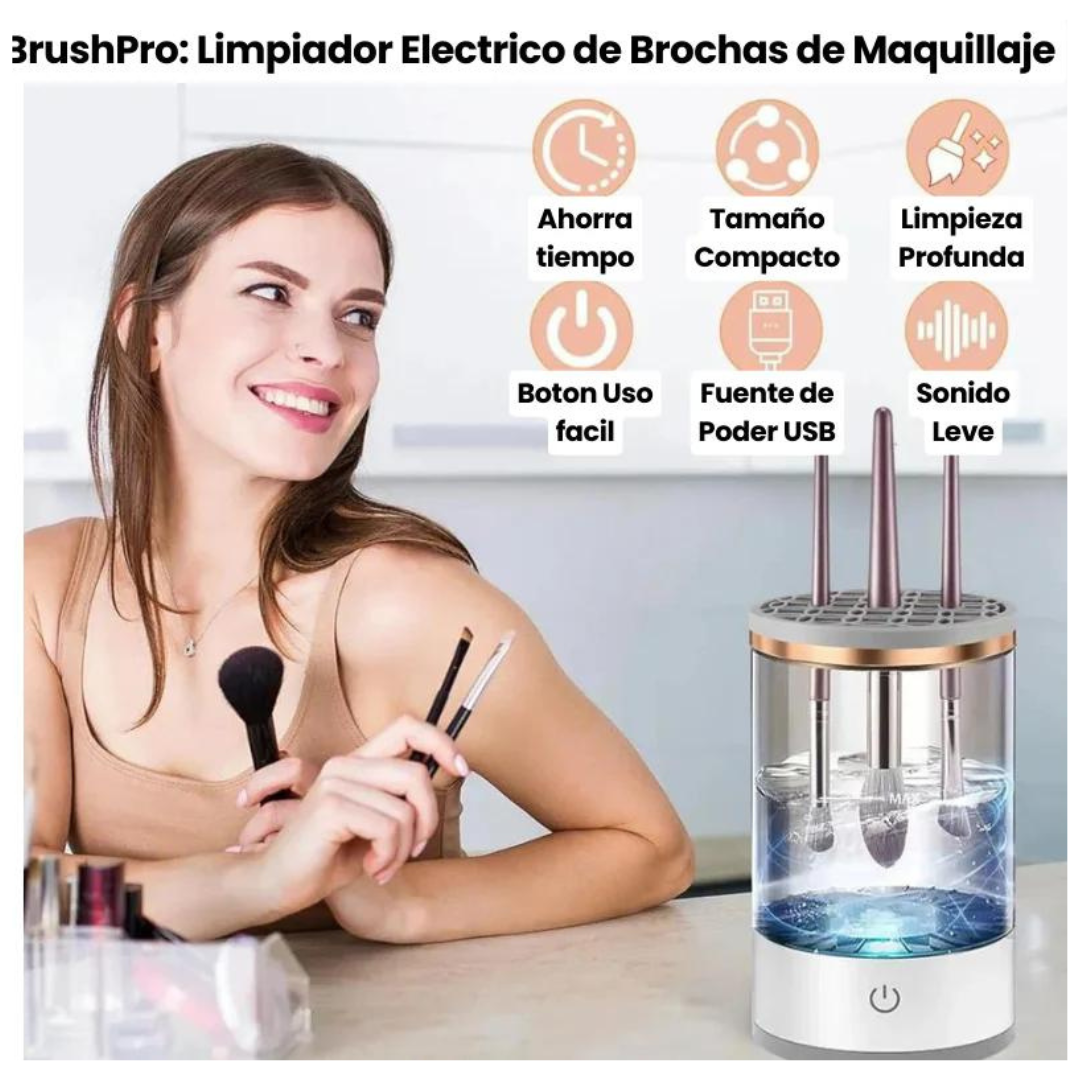 SUPER MAKEUP CLEANER - Limpiador eléctrico de brochas