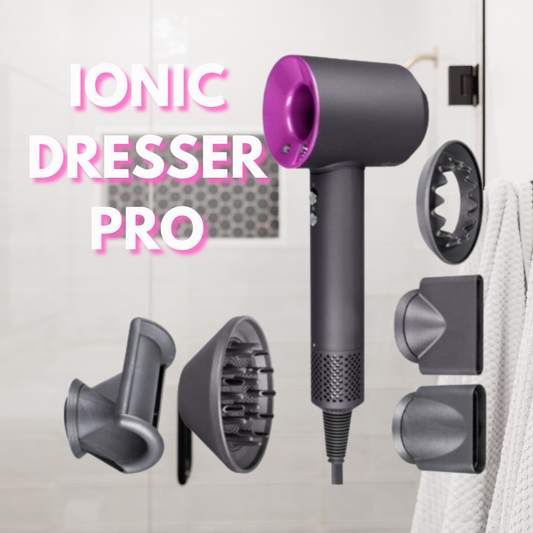 Secador Iónico- IONIC DRESSER PRO + 5 ACCESORIOS